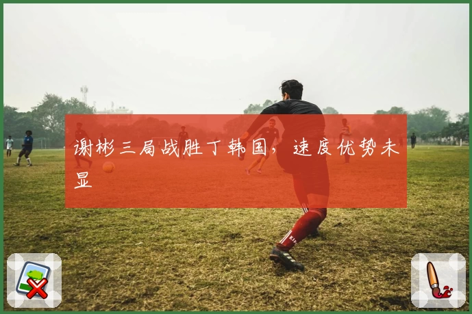 谢彬三局战胜丁韩国，速度优势未显